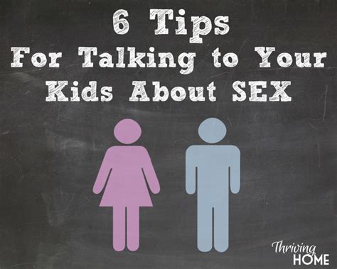 Tips for Talking to Your Kids About Sex & Relationships